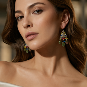 Multicolor Jhumka Drop Earrings(E-19)