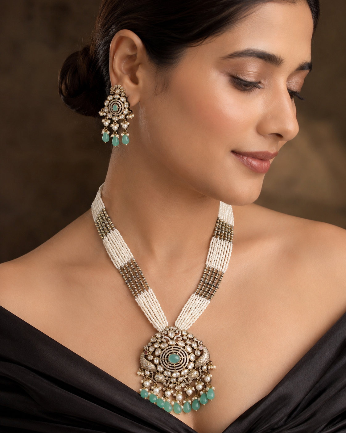 Pearl Heritage Pendant Set