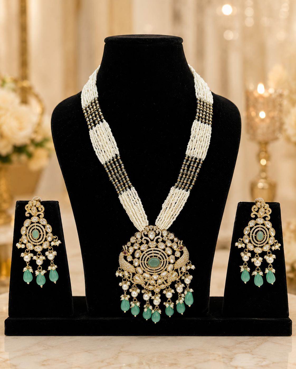 Pearl Heritage Pendant Set - Image 2