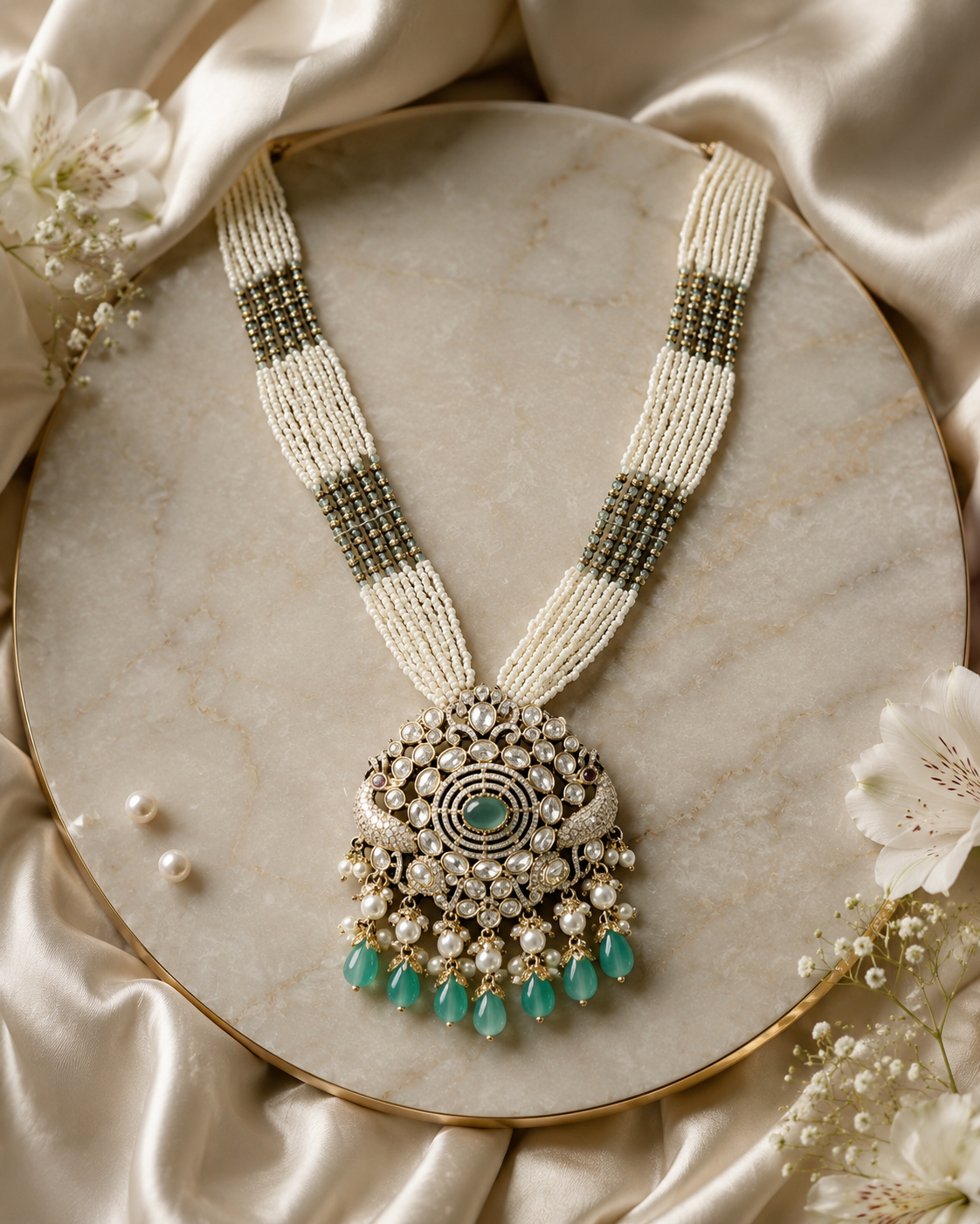 Pearl Heritage Pendant Set - Image 3