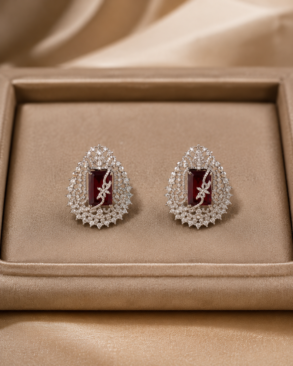Ruby Royale Pendant Set - Image 4