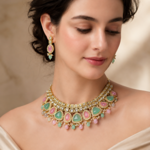 Pastel Royale Kundan Choker Set