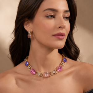 Candy Luxe Statement Choker Set